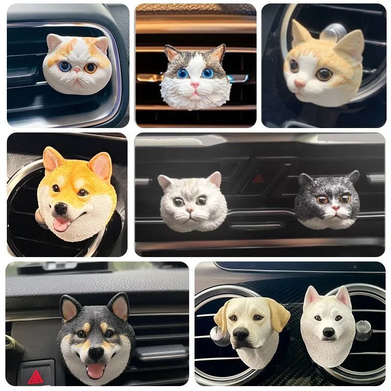 Custom Gypsum Pet Car Aromatherapy