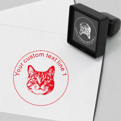 Custom Pet Portrait Stamp for You