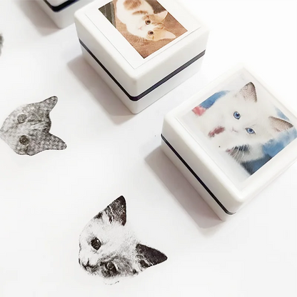 Custom Pet Portrait Stamp – Personalized Pet Art