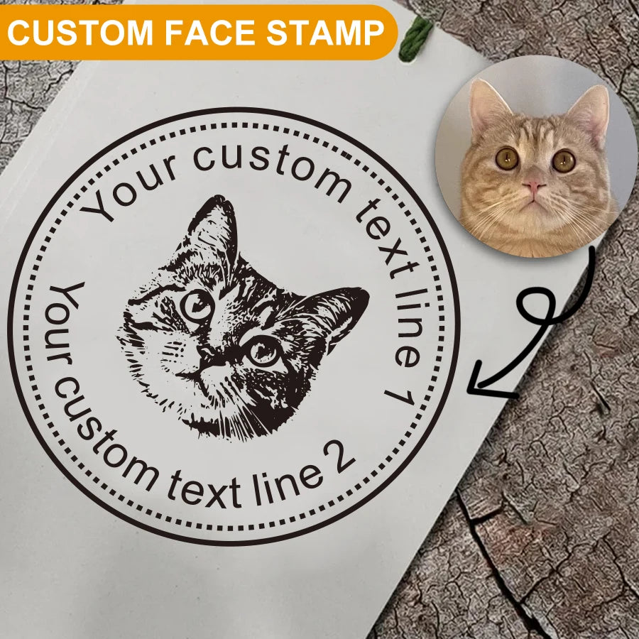 Custom Pet Portrait Stamp for You