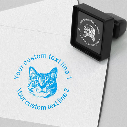 Custom Pet Portrait Stamp for You