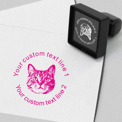 Custom Pet Portrait Stamp for You