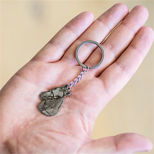 Custom Horse Keychain with Photo